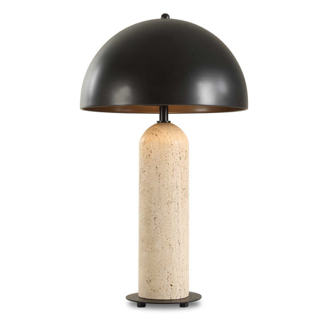 Tanaka Indoor-Outdoor Table Lamp - Black / Beige by Uttermost - View 1
