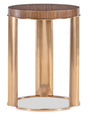 Eleana Accent Table Medium Wood / Gold - Dark Brown / Gold by Hooker Furniture - View 1