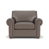 Carson Leather Chair, Nailhead Trim | Flexsteel