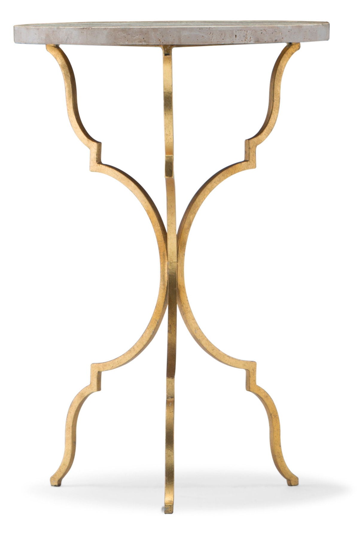 Round Martini Table - Gold by Hooker Furniture - View 1