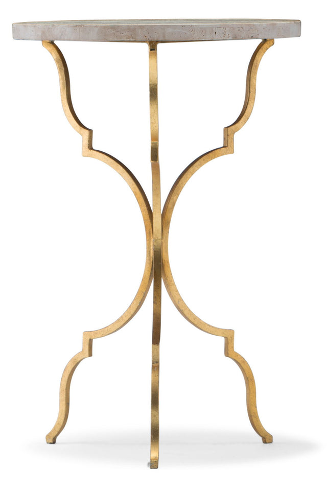 Round Martini Table - Gold by Hooker Furniture - View 1