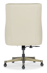 Paula Executive Swivel Tilt Chair - Beige by Hooker Furniture - View 4