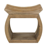 Connor Elm Accent Stool - Light Brown by Uttermost - View 1