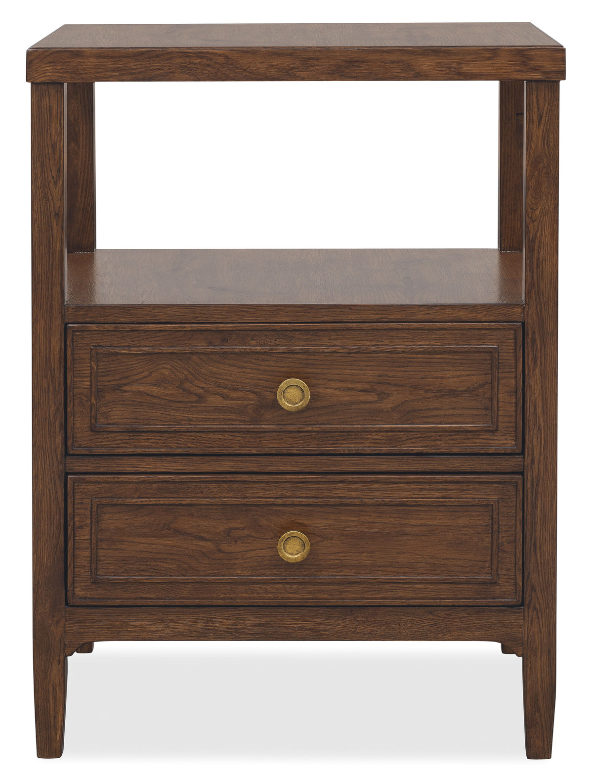 Cashiers Small Nightstand Chestnut - Dark Brown by Hooker Furniture - View 2