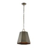 Granada 1 Light Hexagon Pendant - Dark Gray by Uttermost - View 9