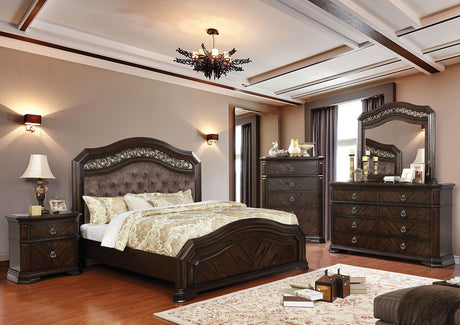 Calliope - 4 Piece Queen Bedroom Set - Espresso | Home Elegance USA