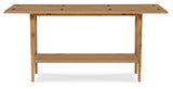 Cashiers Flip-Top Console Table Almond - Light Brown by Hooker Furniture - View 5