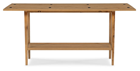 Cashiers Flip-Top Console Table Almond - Light Brown by Hooker Furniture - View 5