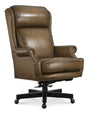Tucker Executive Swivel Tilt Chair - Dark Brown by Hooker Furniture - View 1