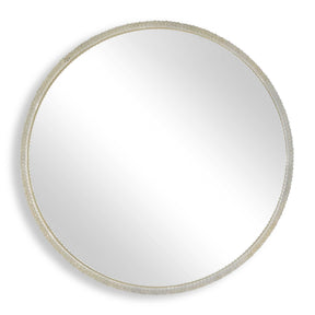 Break The Ice Round Mirror Gold - Silver by Uttermost - View 1