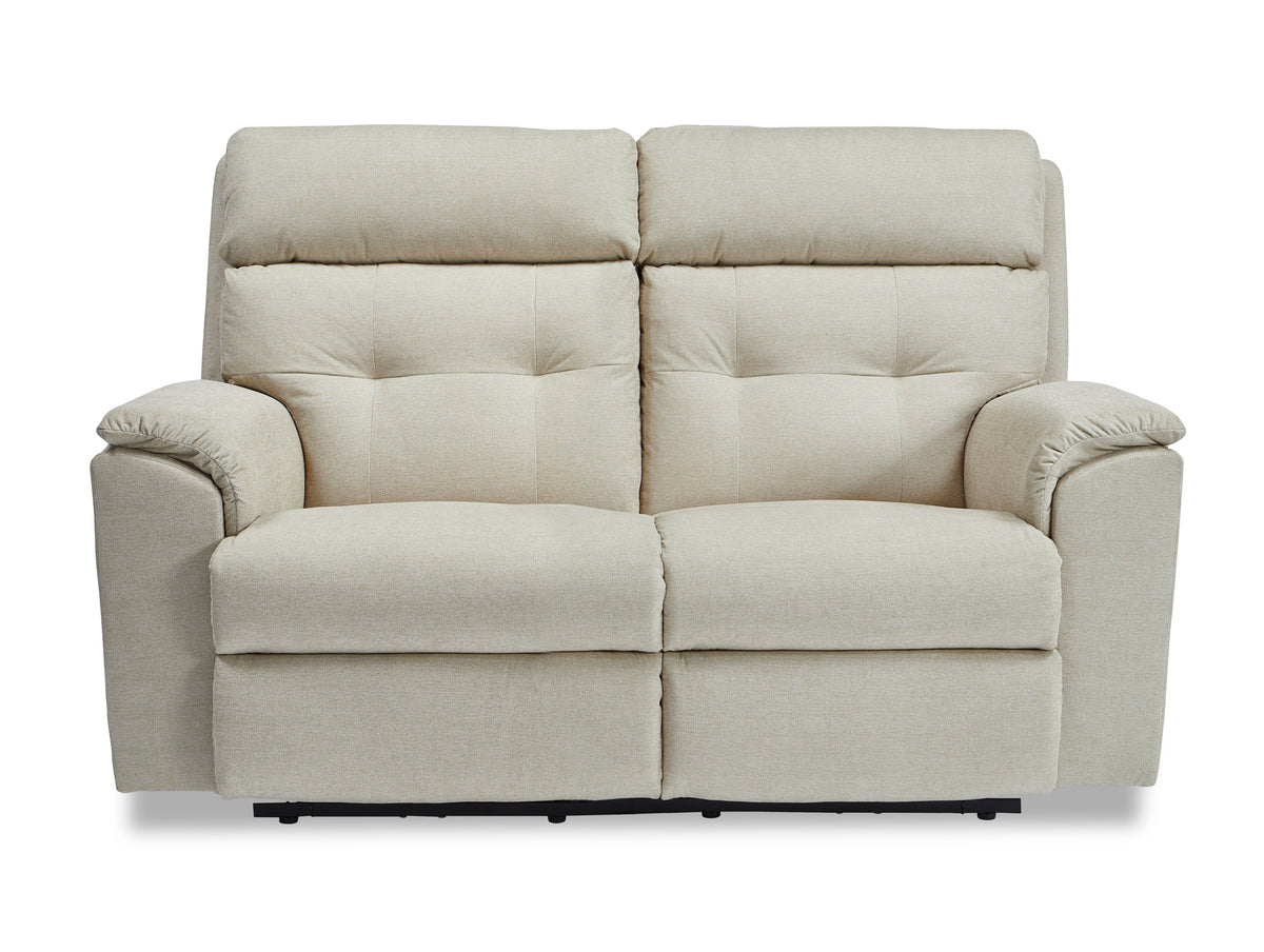Mason Transitional Fabric Power Reclining Loveseat | Flexsteel