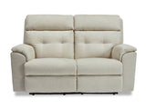 Mason Transitional Fabric Power Reclining Loveseat | Flexsteel