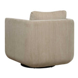 Abound Swivel Chair Porcelain - Beige by Uttermost - View 7