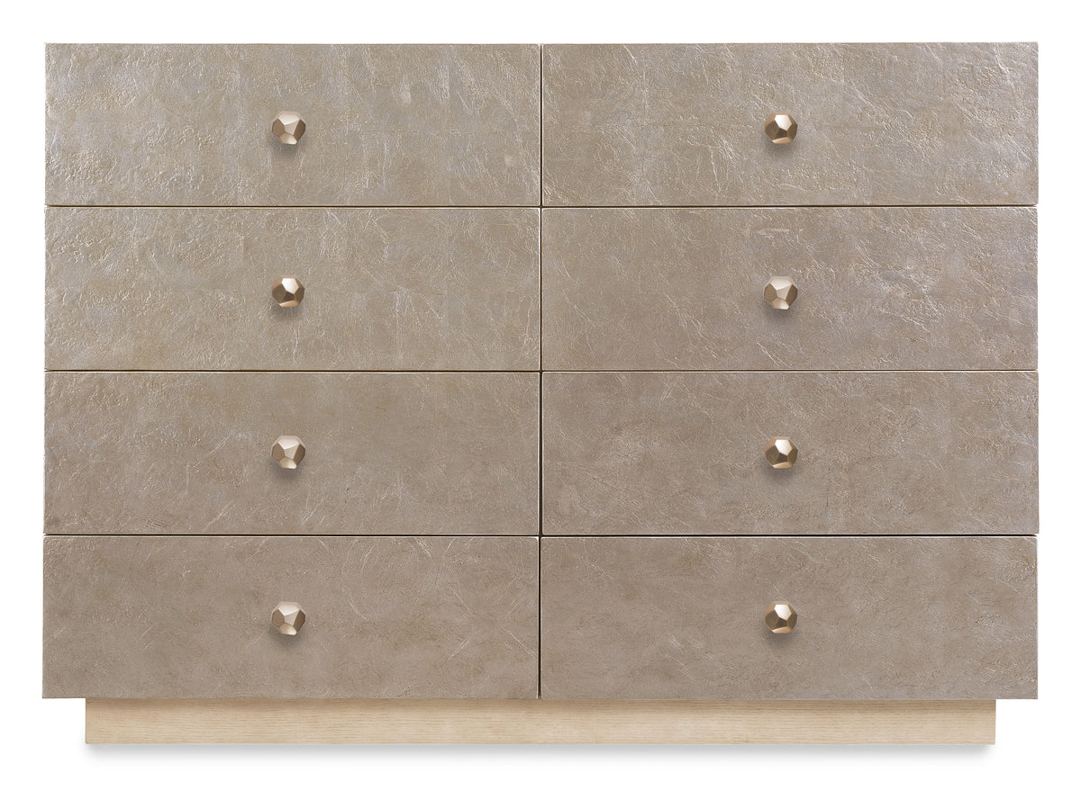 Westwood Single Dresser - Beige / Silver by Hooker Furniture - View 6