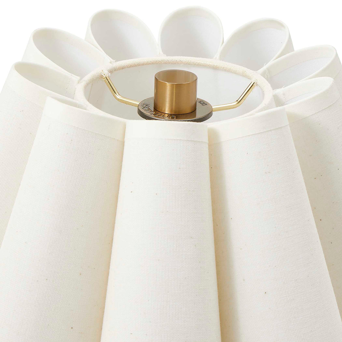 Lilabet Fluted Shade Table Lamp - Gold by Uttermost - View 6
