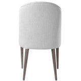 Brie Armless Chair (Set of 2) - White by Uttermost - View 9