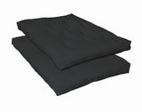 6" Promotional Futon Pad Black | Coaster | Home Elegance USA