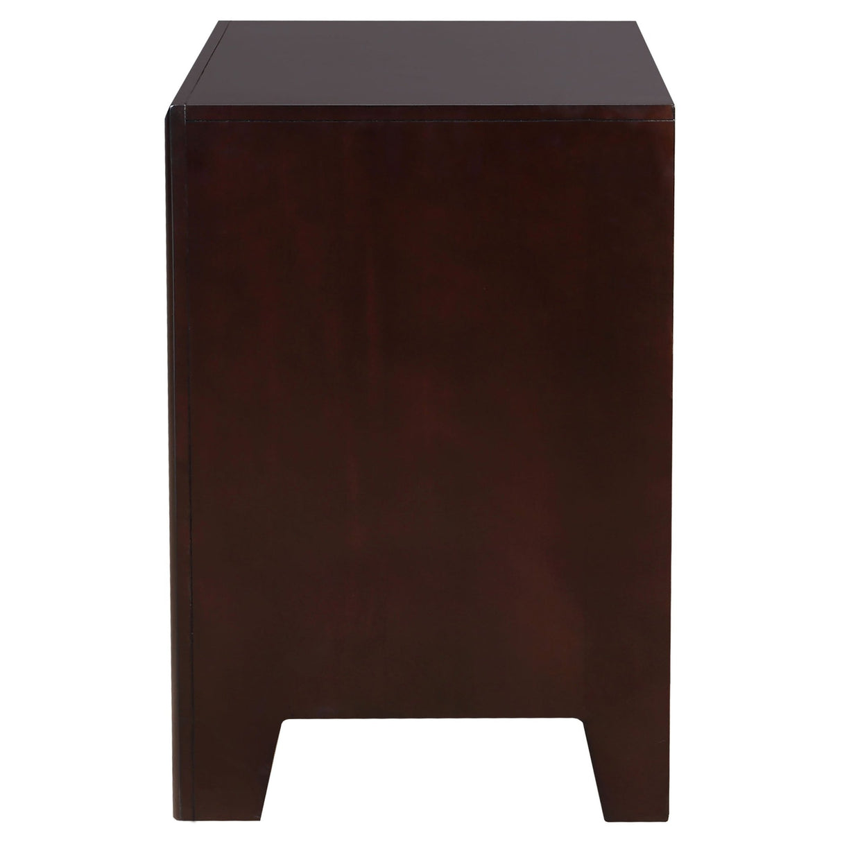 Nightstand - Phoenix 2-drawer Nightstand Deep Cappuccino