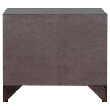 Nightstand - Phoenix 2-drawer Nightstand Deep Cappuccino