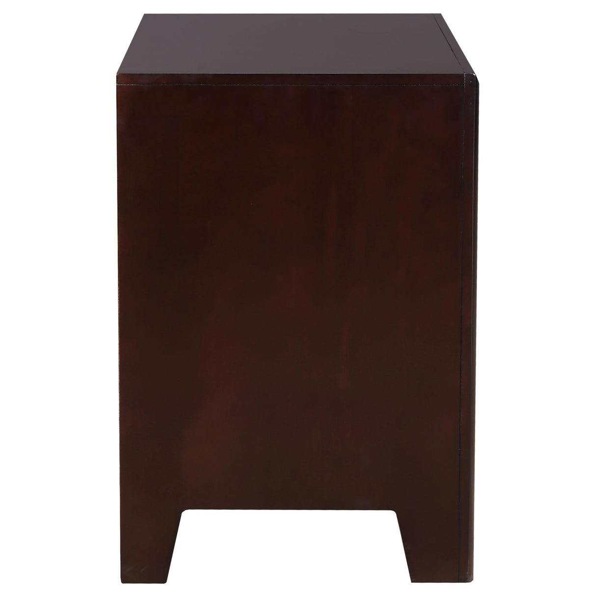 Nightstand - Phoenix 2-drawer Nightstand Deep Cappuccino