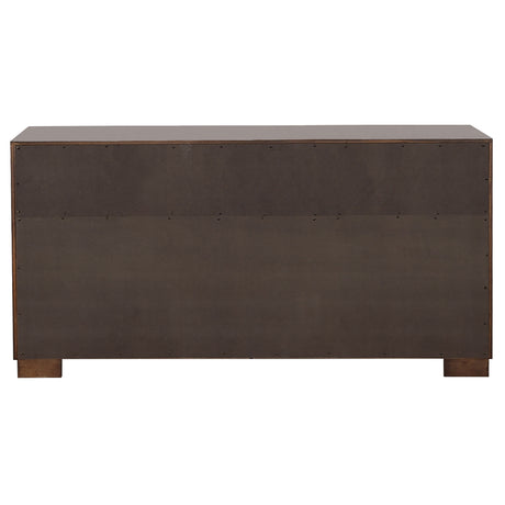 Dresser - Jessica 6-drawer Dresser Cappuccino