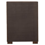 Jessica 5-drawer Bedroom Chest Cappuccino - Home Elegance USA