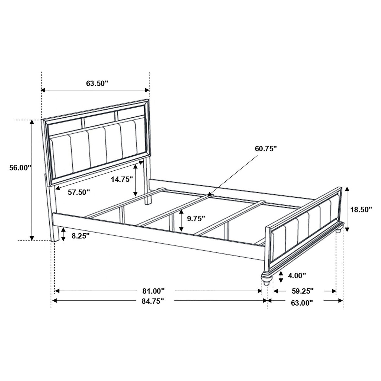 Barzini 5 - piece Queen Bedroom Set Black | Coaster | Home Elegance USA