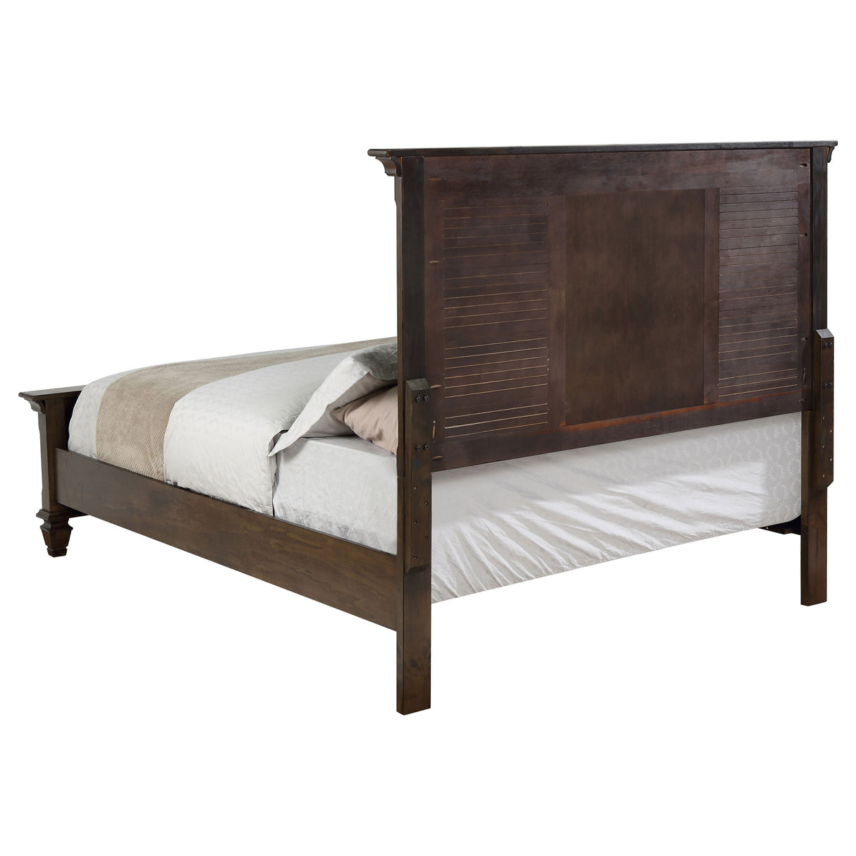 Eastern King Bed 4 Pc Set - Franco 4-piece Eastern King Bedroom Set Burnished Oak