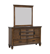 Devon 5 - piece Queen Bedroom Set Burnished Oak | Coaster | Home Elegance USA