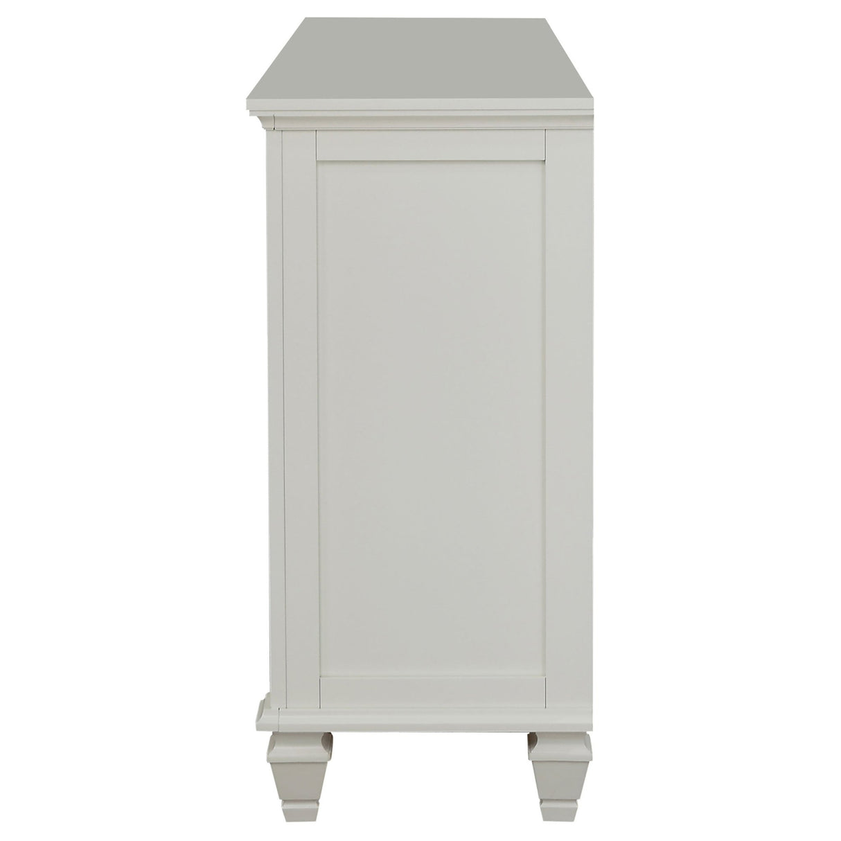 Dresser - Sandy Beach 11-drawer Rectangular Dresser Cream White