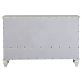 Dresser - Sandy Beach 11-drawer Rectangular Dresser Cream White