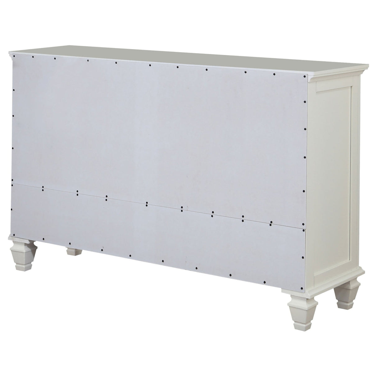 Dresser - Sandy Beach 11-drawer Rectangular Dresser Cream White