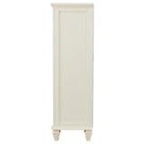 Chest - Sandy Beach 5-drawer Rectangular Chest Cream White