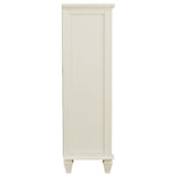 Chest - Sandy Beach 5-drawer Rectangular Chest Cream White