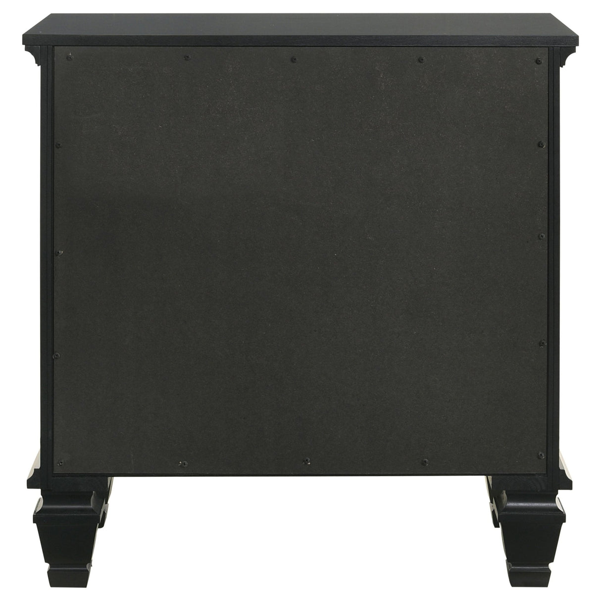 Nightstand - Sandy Beach 3-drawer Nightstand Black