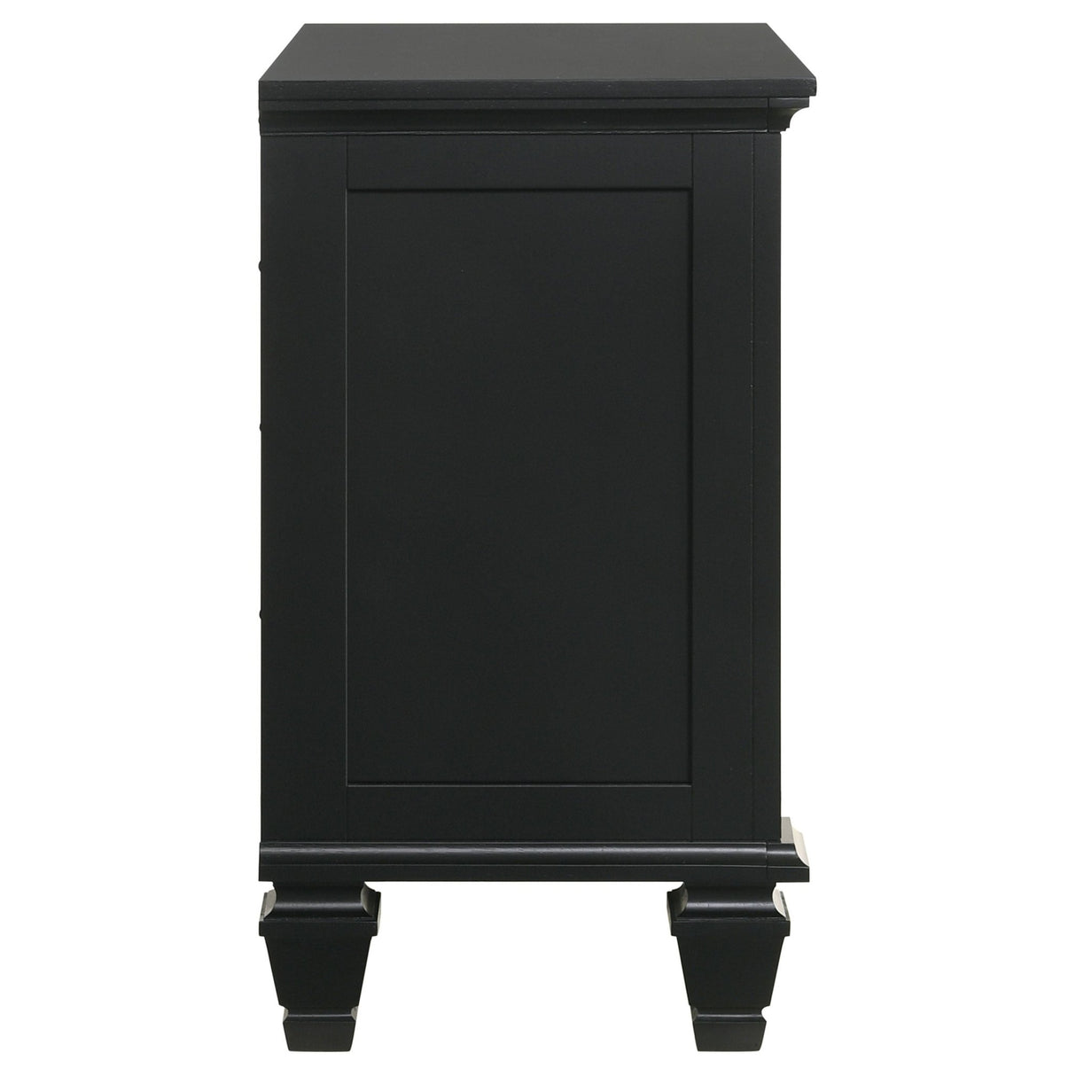 Nightstand - Sandy Beach 3-drawer Nightstand Black