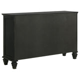 Dresser - Sandy Beach 11-drawer Dresser Black