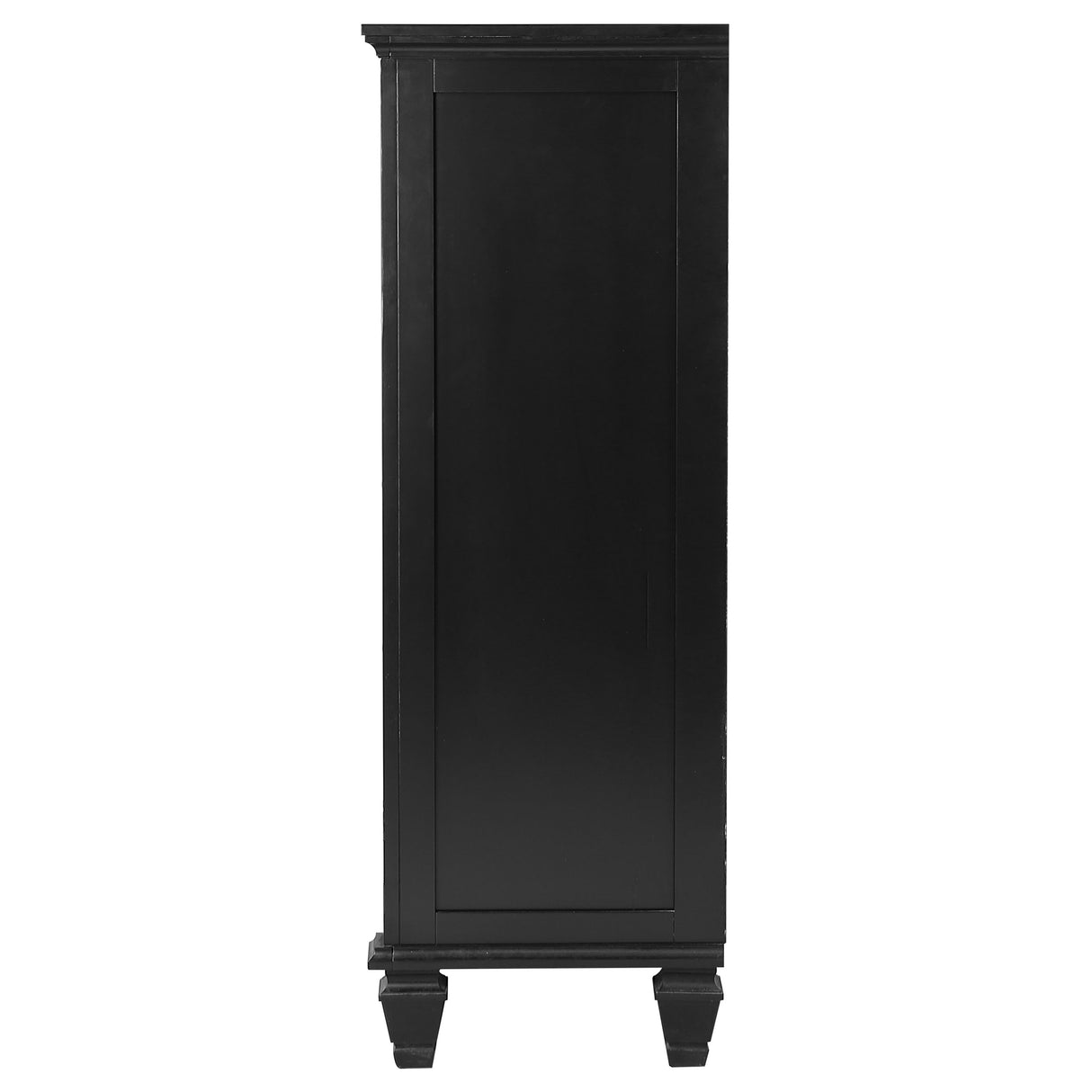 Chest - Sandy Beach 5-drawer Chest Black