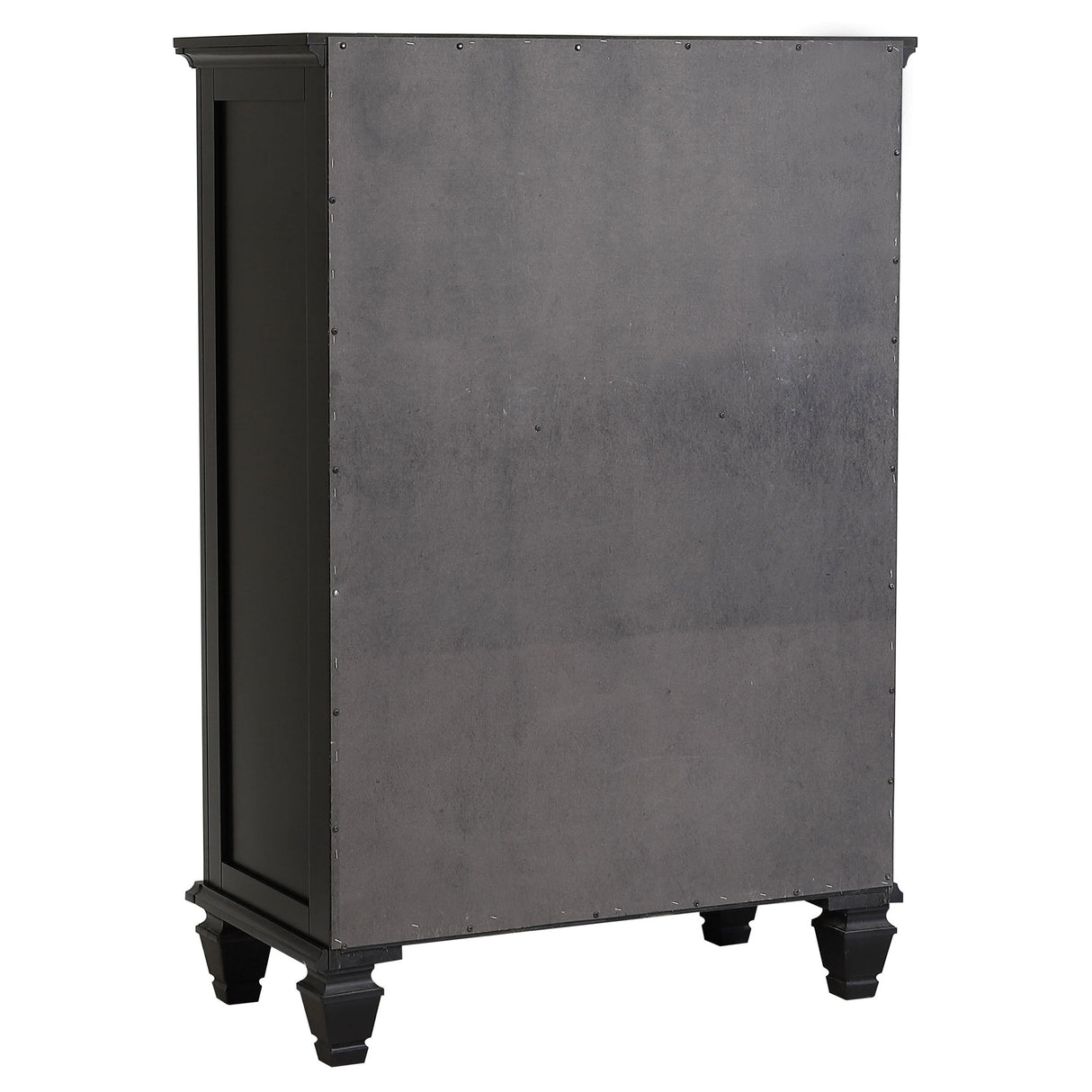 Chest - Sandy Beach 5-drawer Chest Black