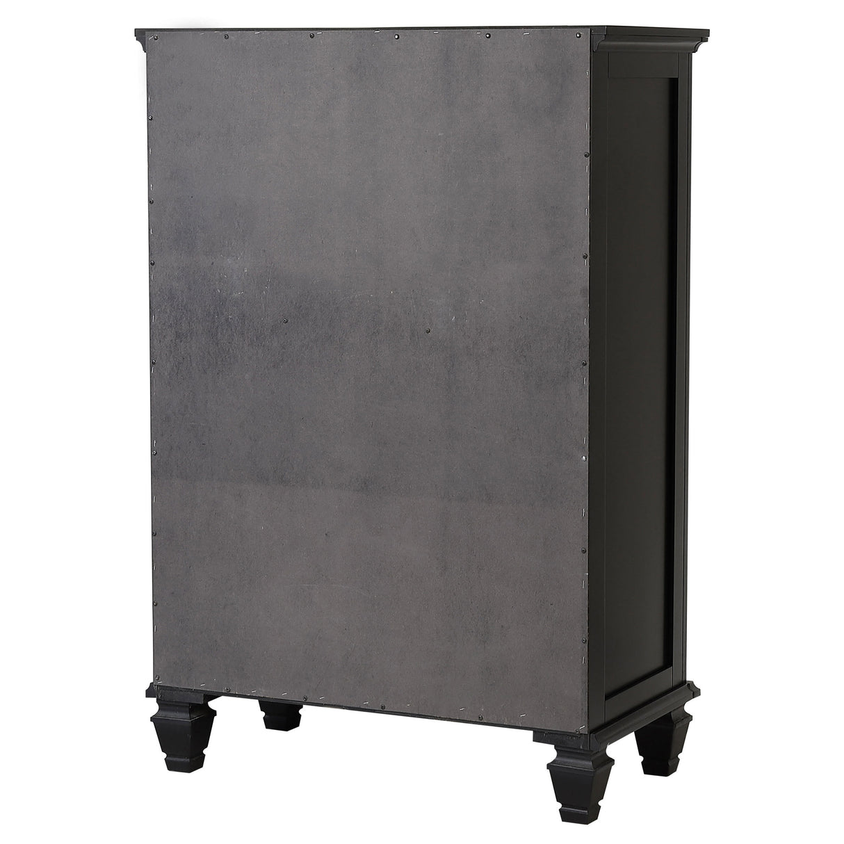 Chest - Sandy Beach 5-drawer Chest Black