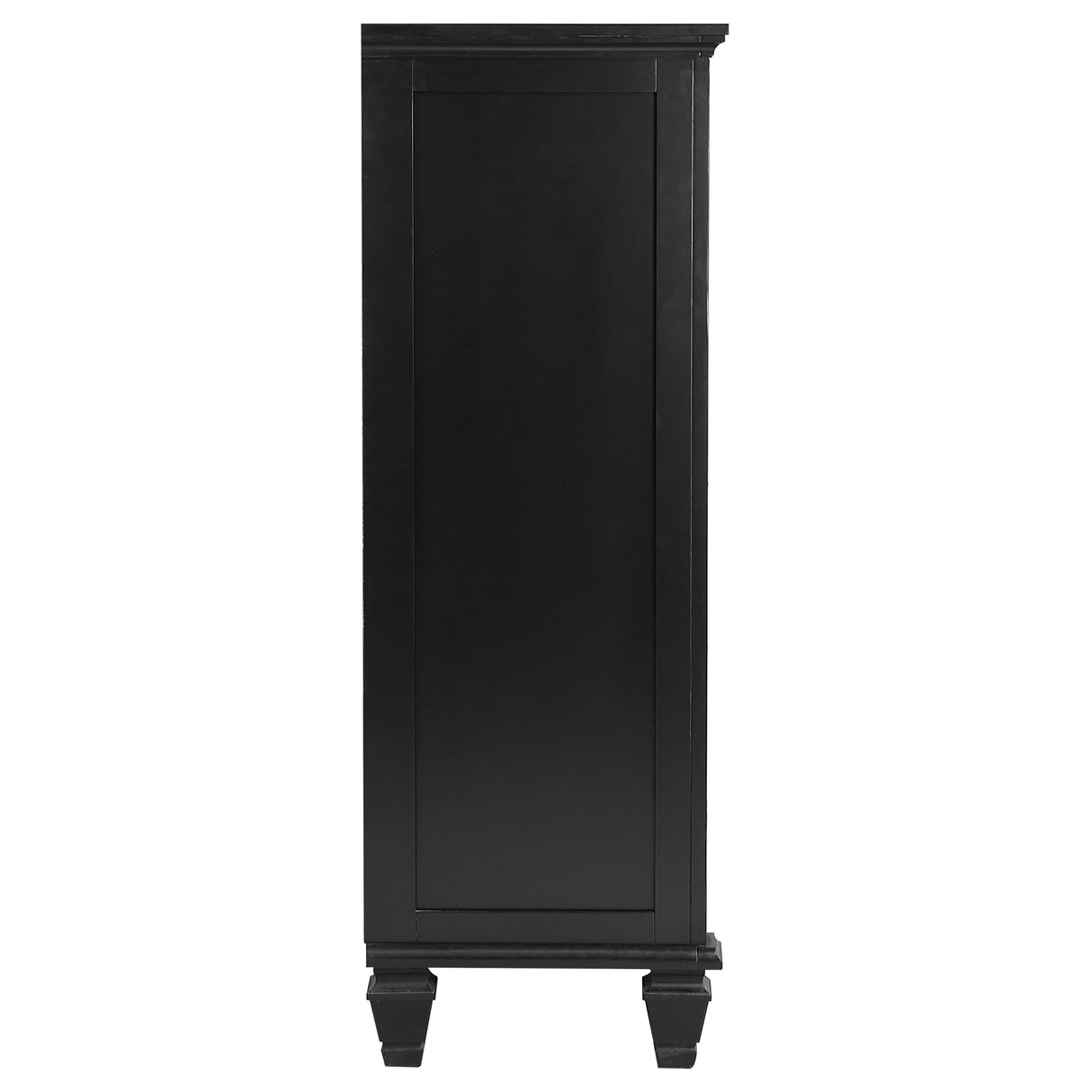 Chest - Sandy Beach 5-drawer Chest Black