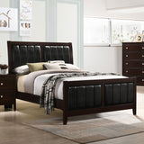 Carlton Wood Full Panel Bed Cappuccino | Coaster | Home Elegance USA