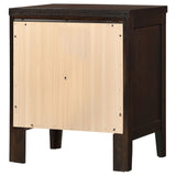 Carlton 2 - drawer Rectangular Nightstand Cappuccino | Coaster - 202092 - Home Elegance USA - 8