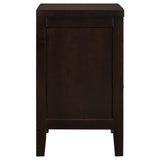 Carlton 2 - drawer Rectangular Nightstand Cappuccino | Coaster - 202092 - Home Elegance USA - 9