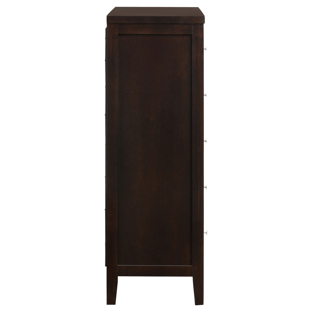 Carlton 5-drawer Bedroom Chest Cappuccino - Home Elegance USA