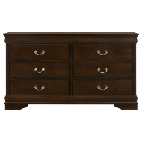 Full Bed 5 Pc Set - Louis Philippe 5-piece Full Bedroom Set Cappuccino