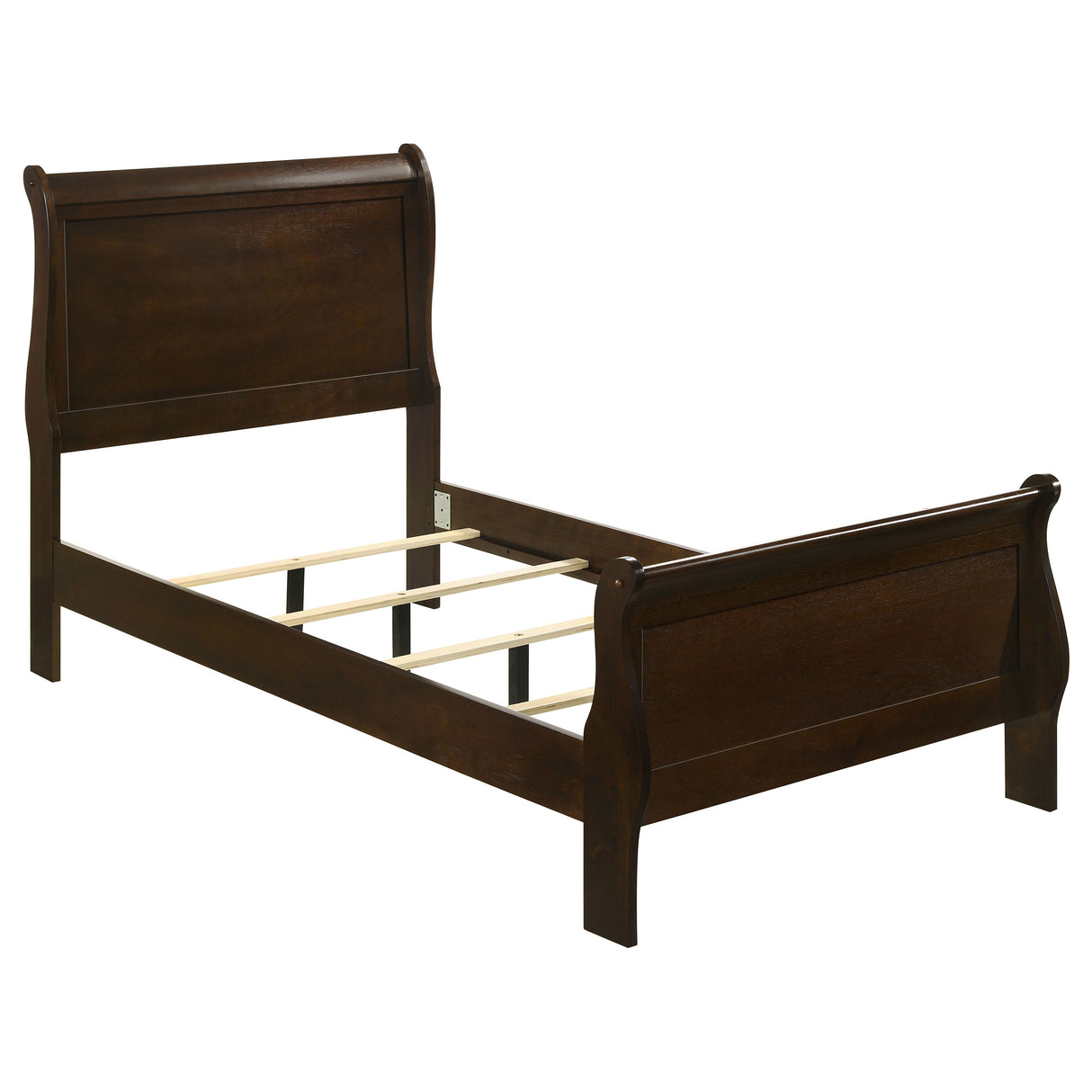 Twin Bed 4 Pc Set - Louis Philippe 4-piece Twin Bedroom Set Cappuccino