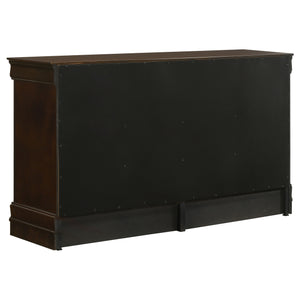 Dresser - Louis Philippe 6-drawer Dresser Cappuccino