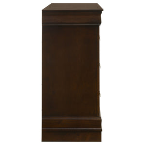 Dresser - Louis Philippe 6-drawer Dresser Cappuccino