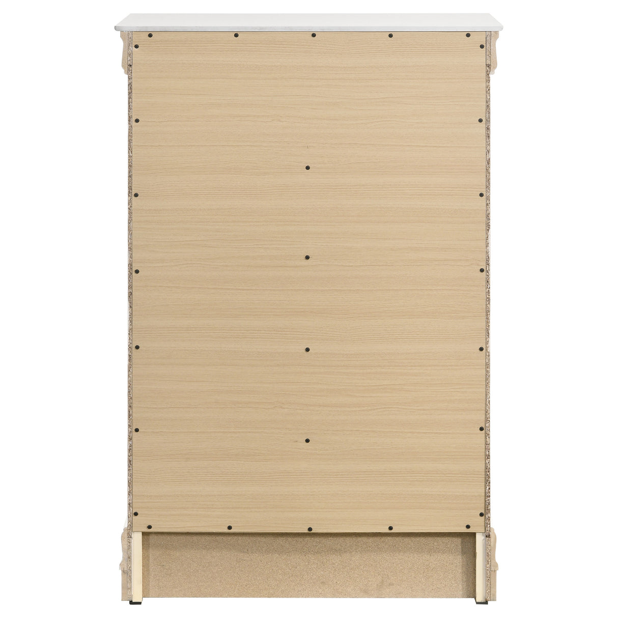 Louis Philippe 5-drawer Bedroom Chest White - Home Elegance USA